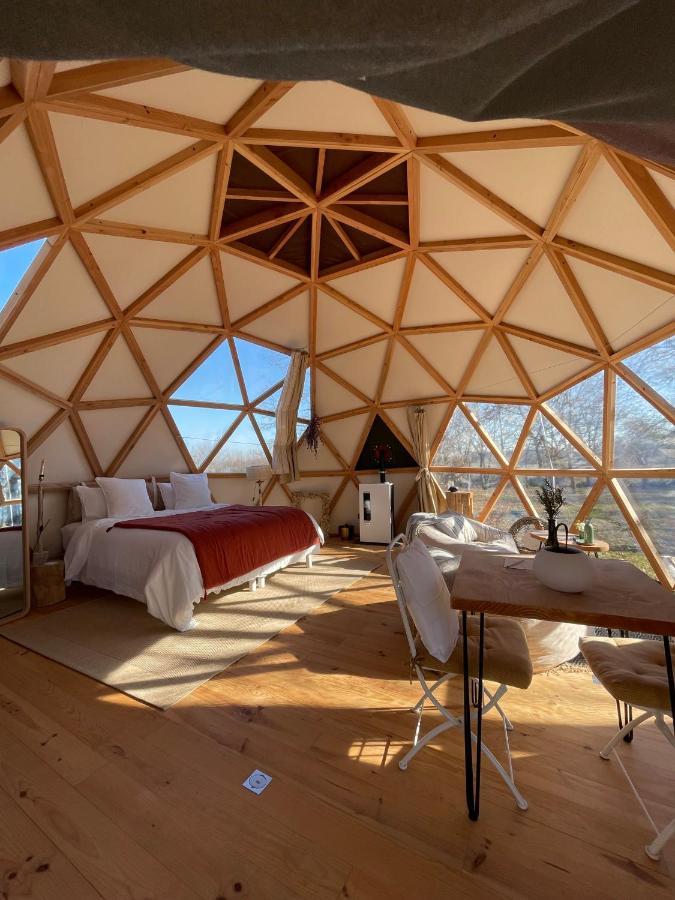 Dome Insolite Lichen Jacuzzi Et Petits-Dejeuners Inclus Gondrin Exterior foto